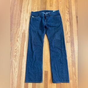 Diesel Dark Blue Straight Jeans
